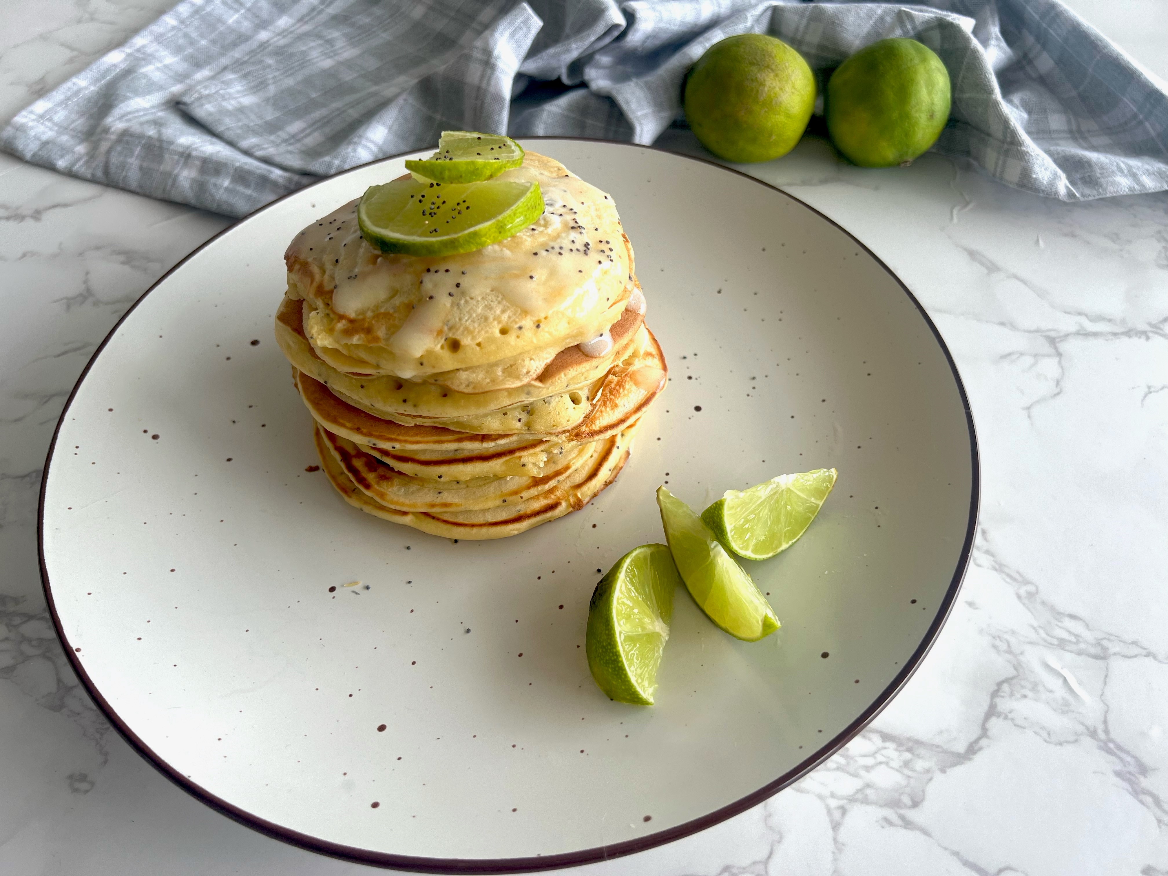 “Pancakes” de limón y amapola, esta es la receta para consentir tu paladar