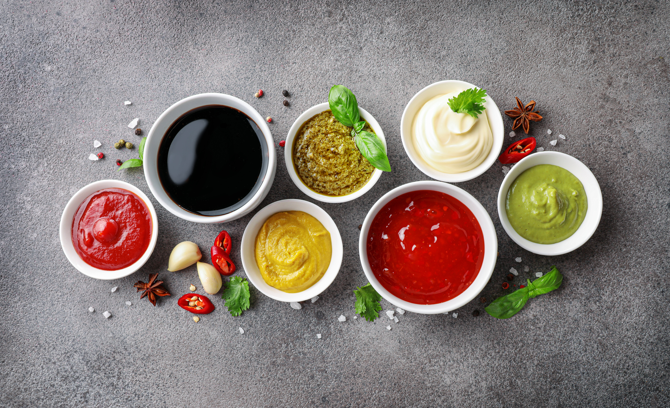 Receta para preparar salsa para comidas rápidas