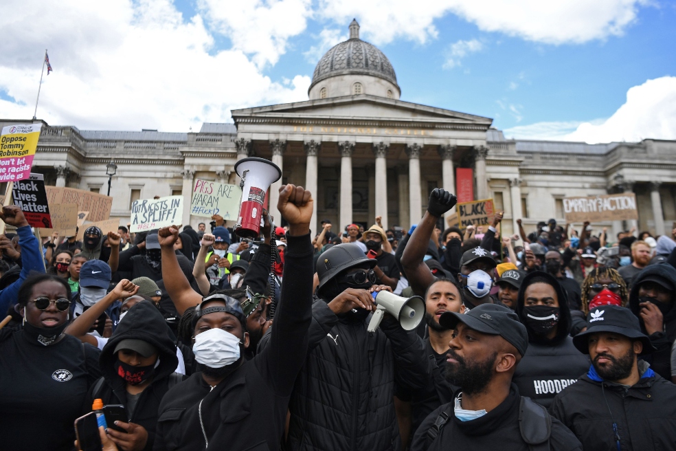 Londres: tenso ambiente por protestas antirracistas y de movimientos de extrema derecha