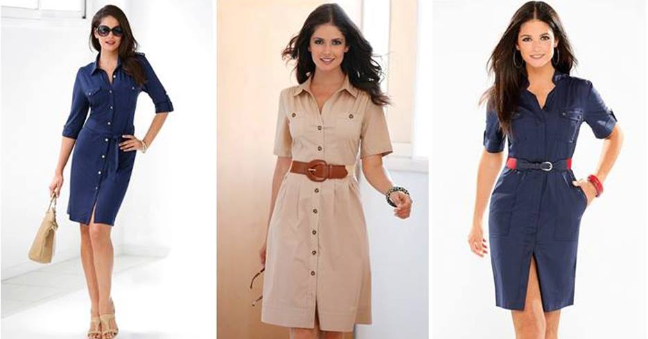 Vestidos camiseros, una tendencia para todas