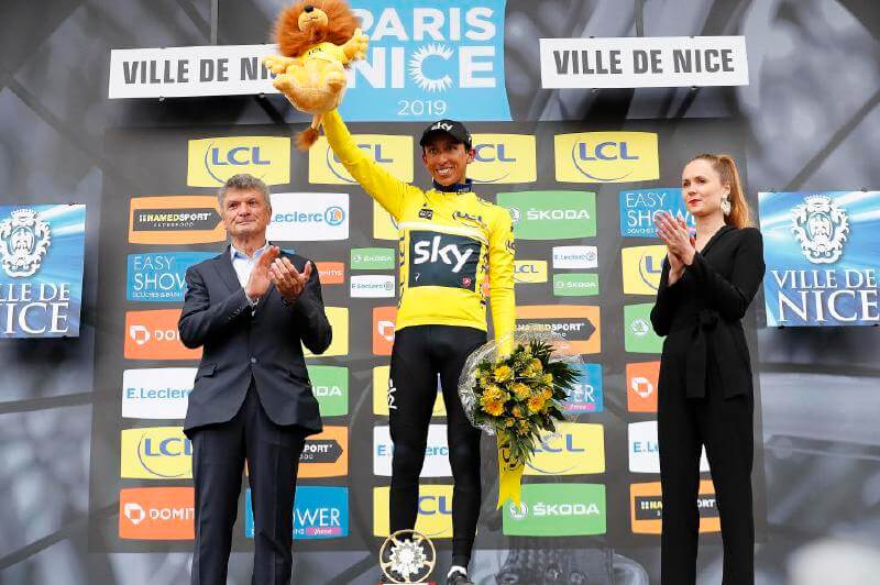 Egan Bernal construyó su título en la París-Niza