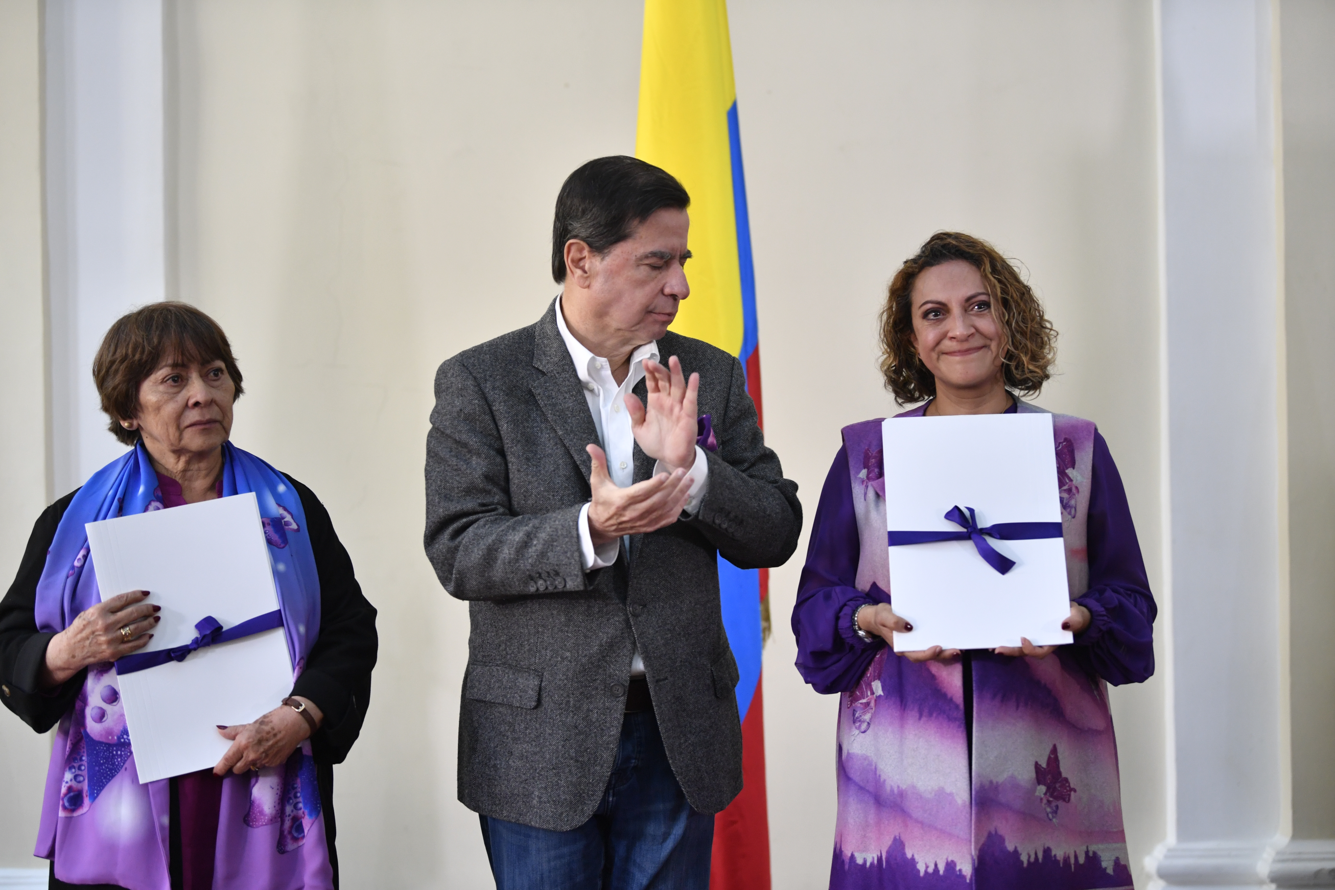 “Esta ley es para ustedes”: Jineth Bedoya presentó el Fondo No es Hora de Callar