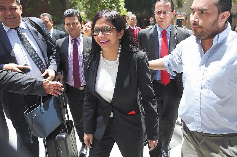 EE. UU., el tema de conversación entre la vicepresidenta venezolana y la CPI