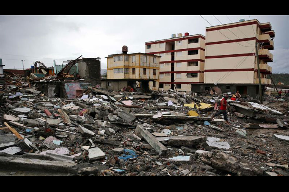 Los destrozos que dejó huracán Matthew tras su paso por Cuba
