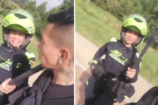 Patrullera le dio un bolillazo a ciudadano por grabarla y ahora será investigada