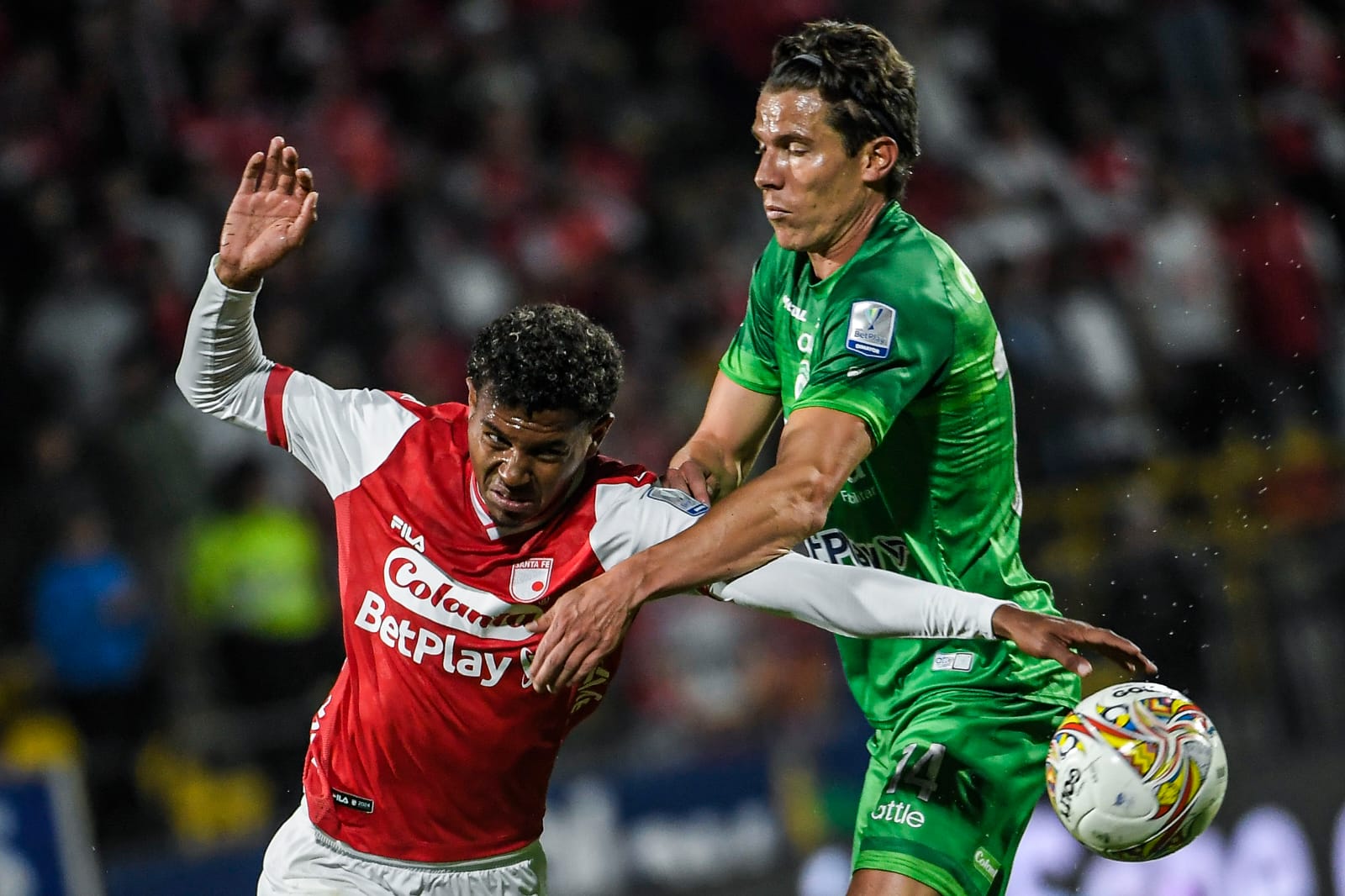Equidad le quitó el invicto a Santa Fe en la  Liga BetPlay 2024