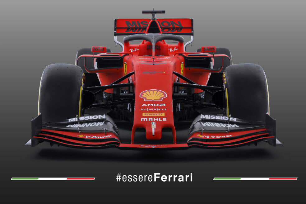 Ferrari presentó su nuevo monoplaza para la temporada 2019