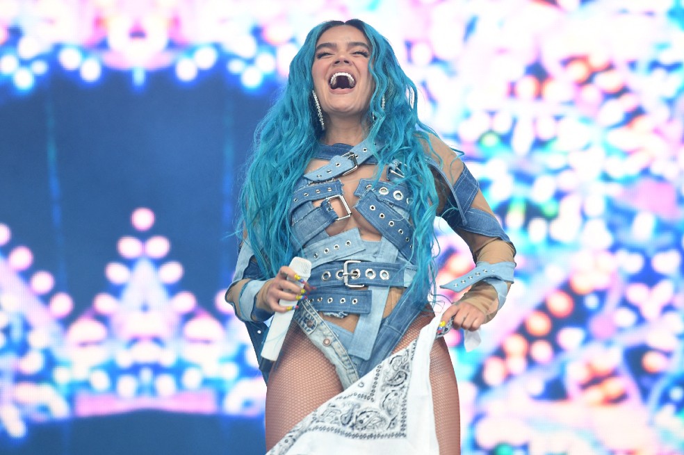 VIDEO: a Karol G se le olvidó la letra de una de sus canciones en pleno concierto