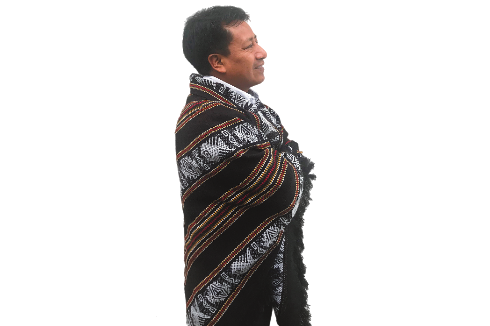 Hernando Chindoy, líder del gobierno mayor del pueblo indígena Inga en Colombia./ Archivo Partícular