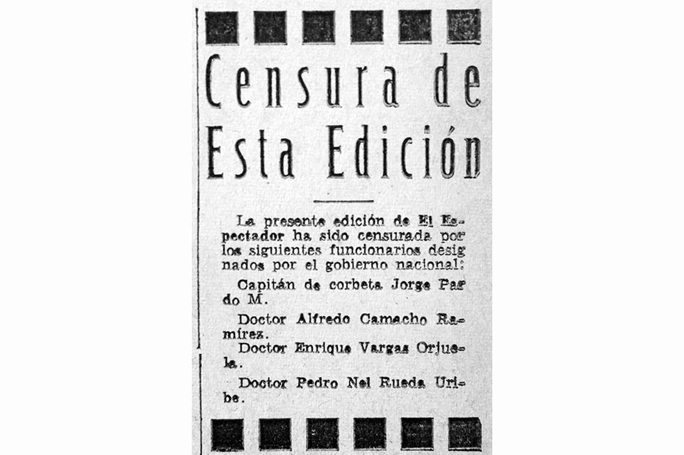 El día que Mariano Ospina Pérez declaró el Estado de Sitio