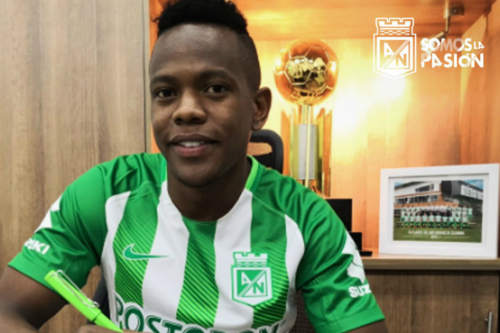 Yerson Candelo es nuevo jugador de Atlético Nacional