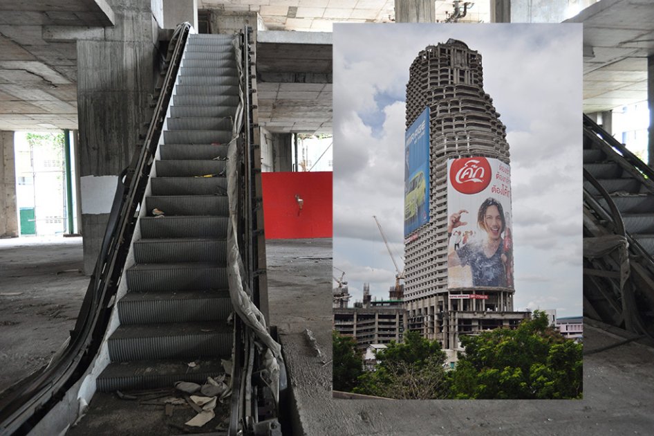 La maldición del Sathorn Unique, el rascacielos inacabado de Bangkok