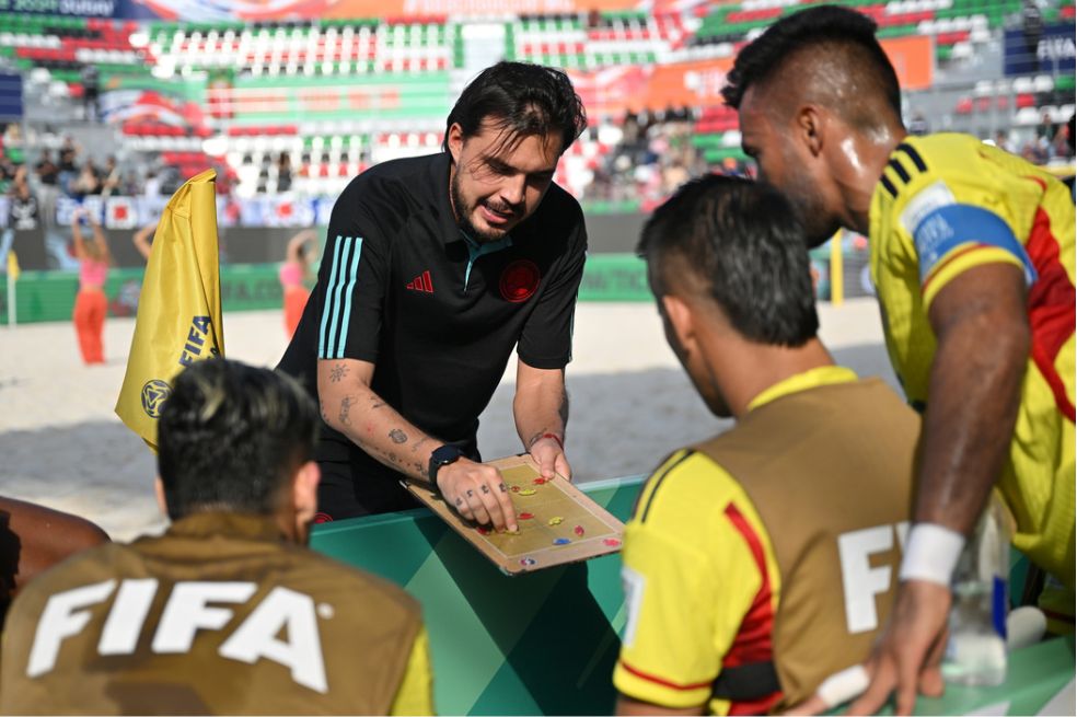La selección de Colombia se despidió del Mundial de Fútbol Playa con nueva derrota