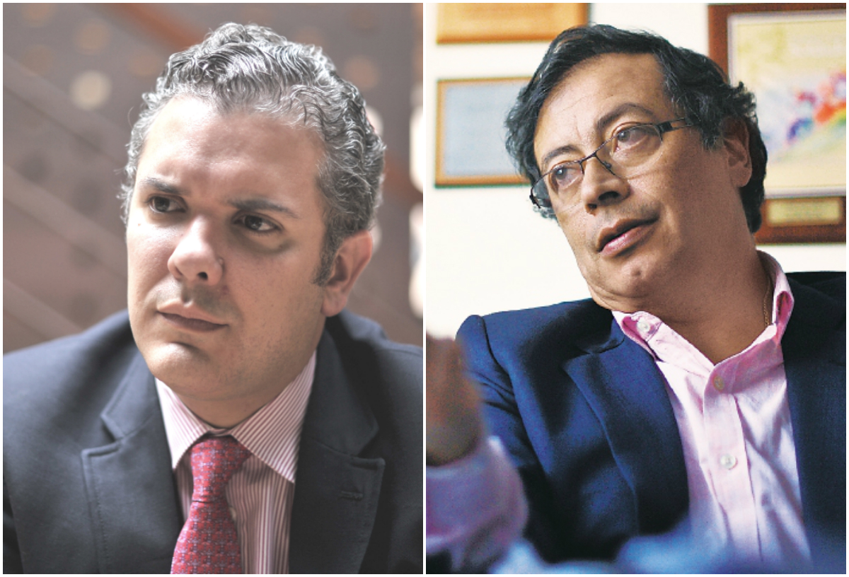 Gustavo Petro se acerca a Iván Duque, según encuesta de Datexco