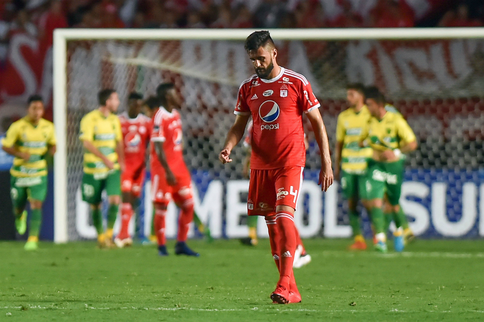 América no pudo sostener la diferencia y empató 2-2 con el Júnior