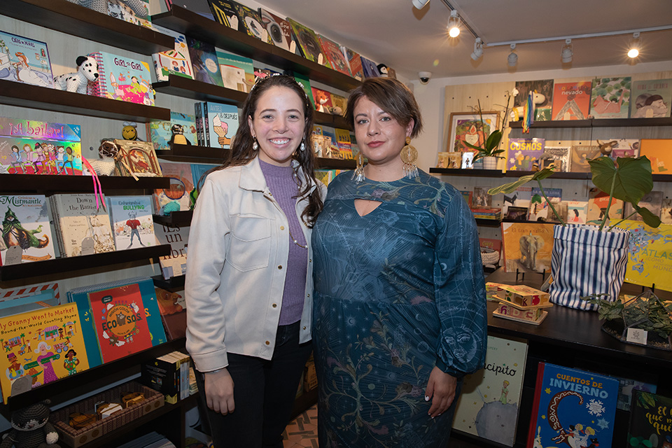 Andrea Jaramillo y Luz Lancheros