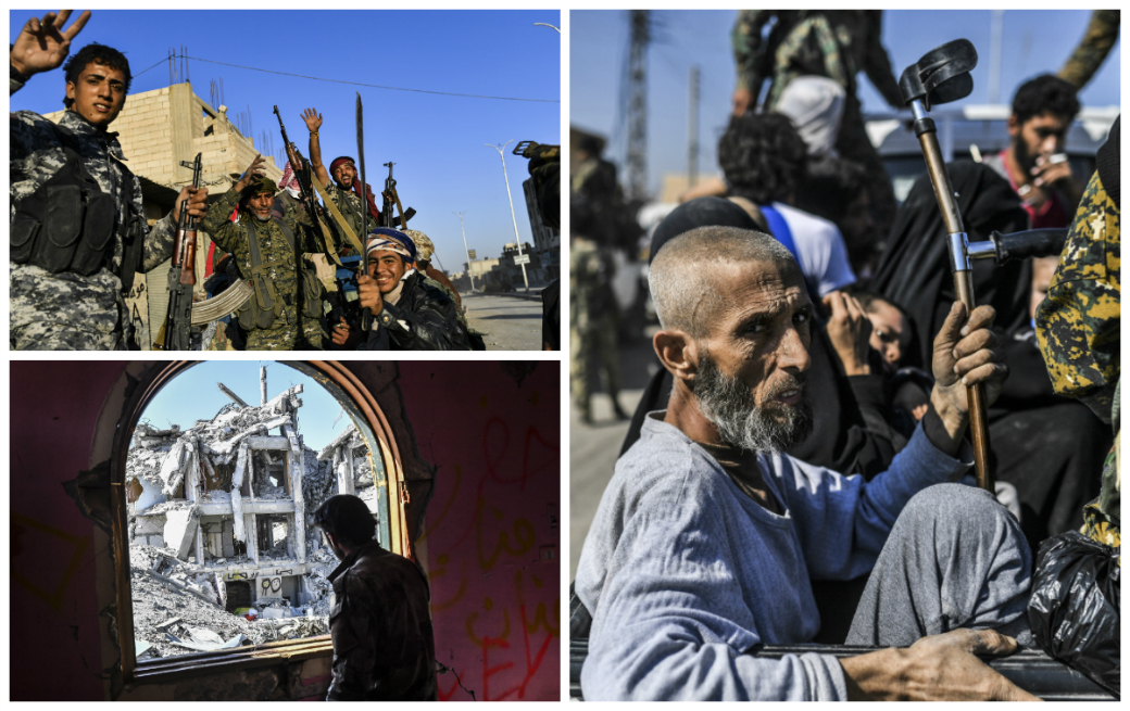 Así se ven las últimas horas del Estado Islámico en Al Raqa