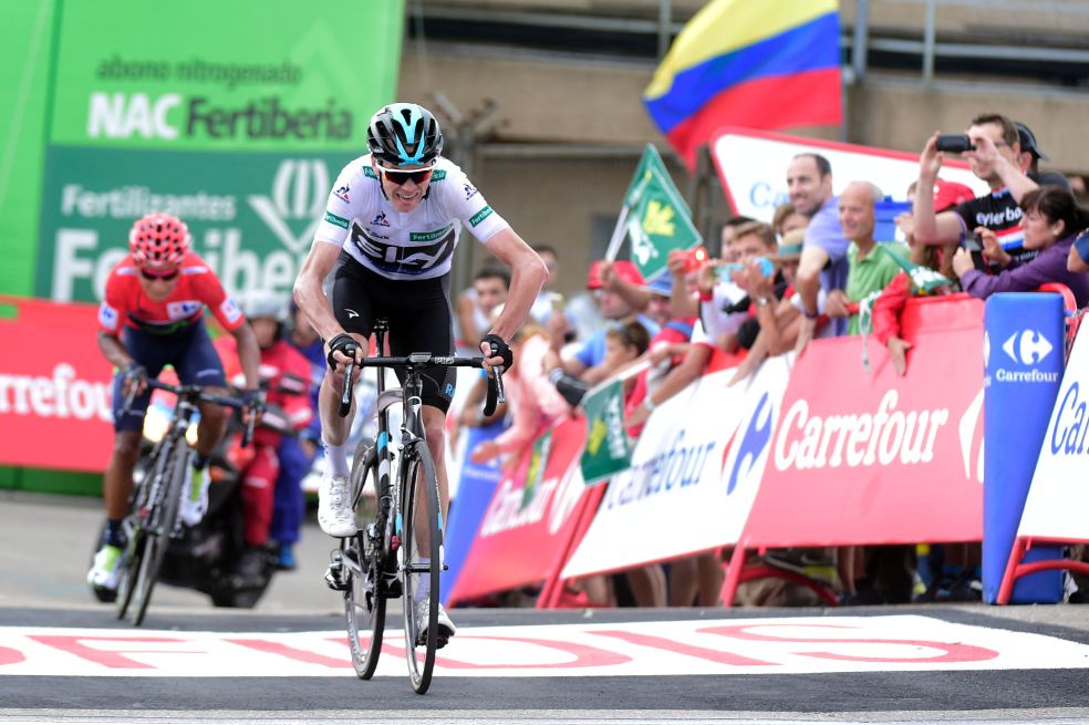 Nairo sigue líder en España pero Froome opone resistencia