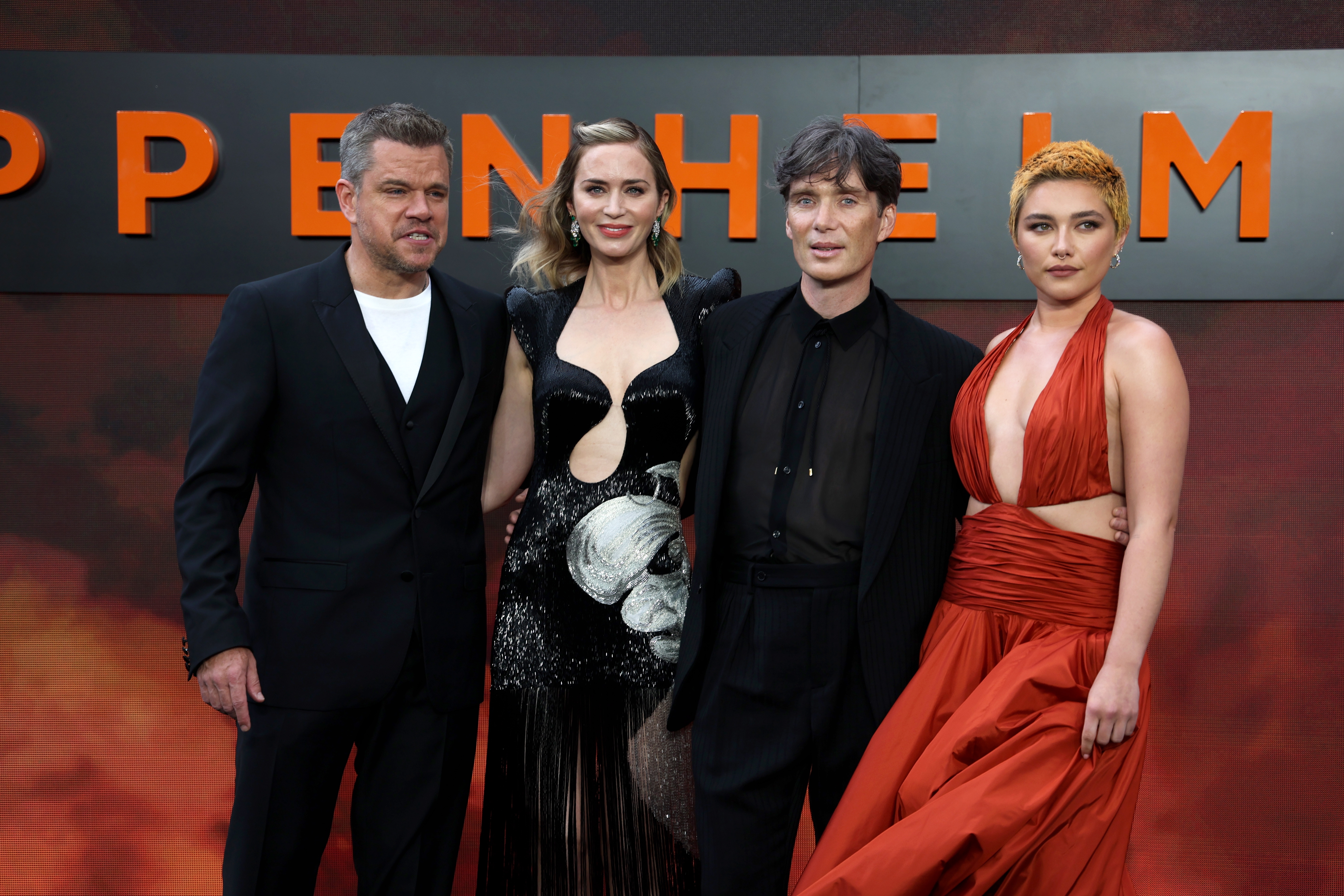 “Oppenheimer”: el elenco abandona el estreno de la película para apoyar la huelga
