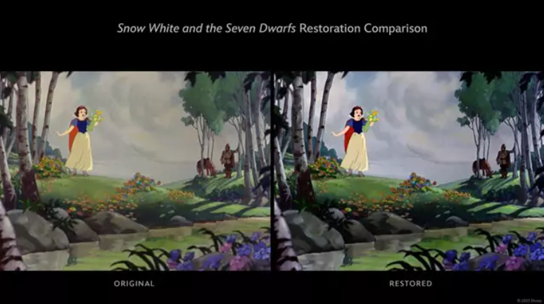 “Blancanieves”, la película animada llega a Disney+ remasterizada en 4K