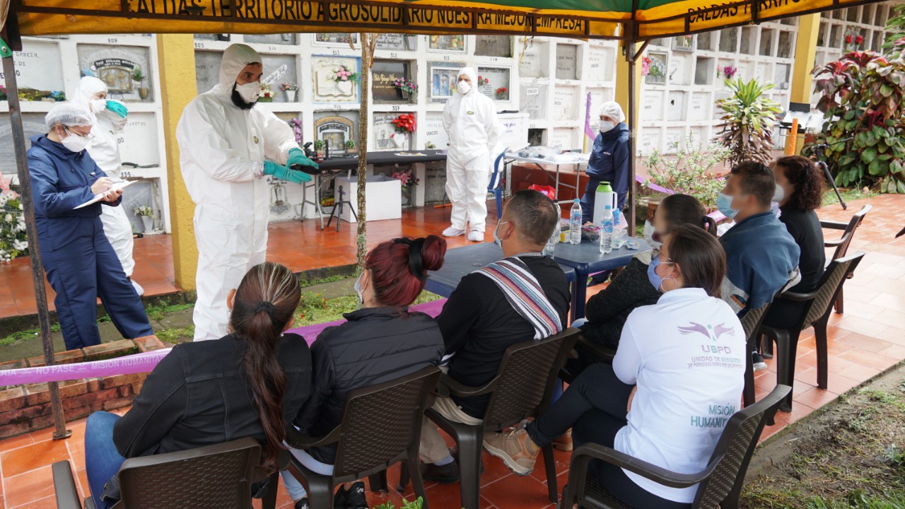 Unidad de Búsqueda recuperó 24 cuerpos de posibles personas desaparecidas en Caldas
