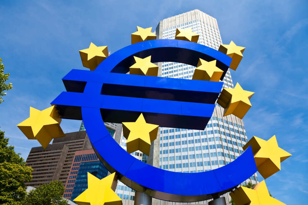 La banca europea se encoge