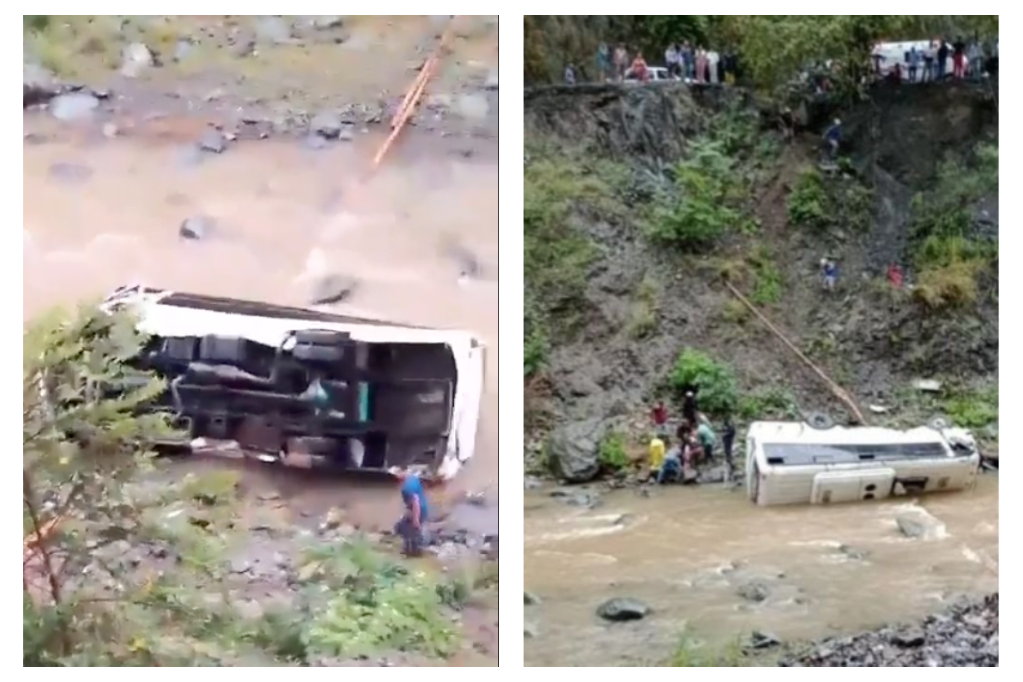 El accidente se presentó en el sector de Cisneros.