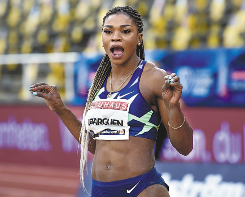 ¿Cuántas medallas en mundiales de mayores de atletismo ganó Caterine Ibargüen?