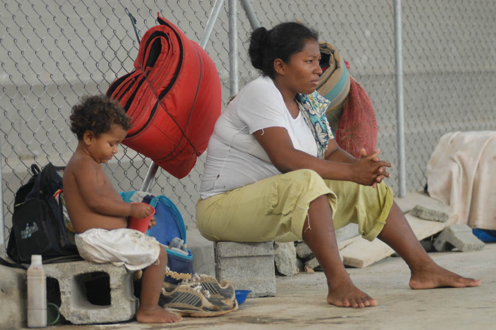 Poca protección a mujeres desplazadas