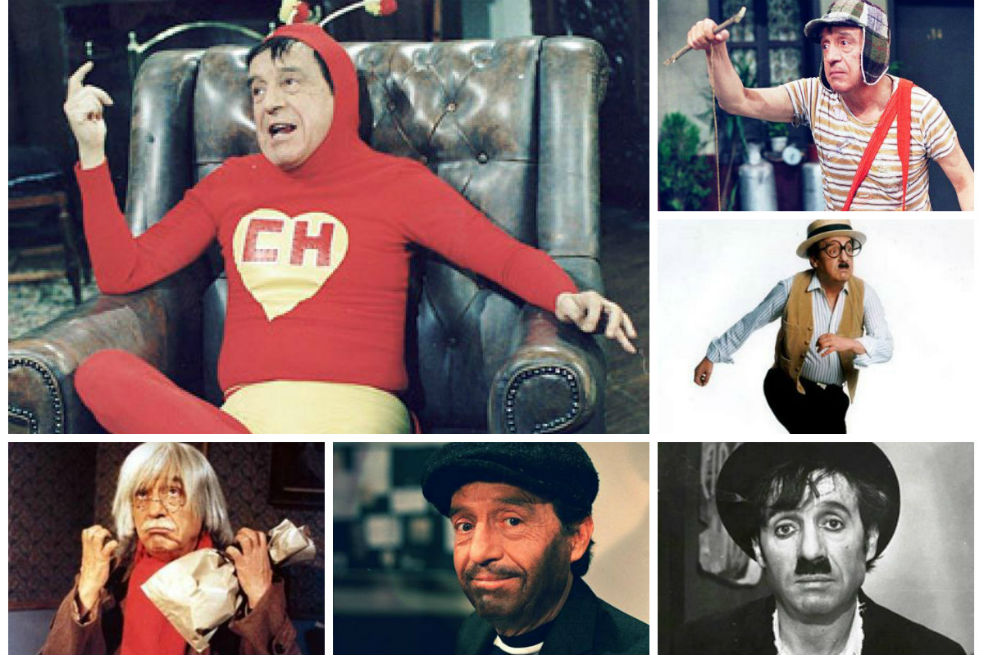 Los personajes que inmortalizaron a Roberto Gómez Bolaños