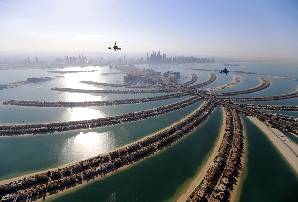 El curioso proyecto de sembrar nubes artificiales en Emiratos Árabes