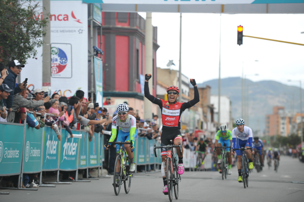 Julián Molano fue el más rápido en la quinta etapa de la Vuelta de la Juventud