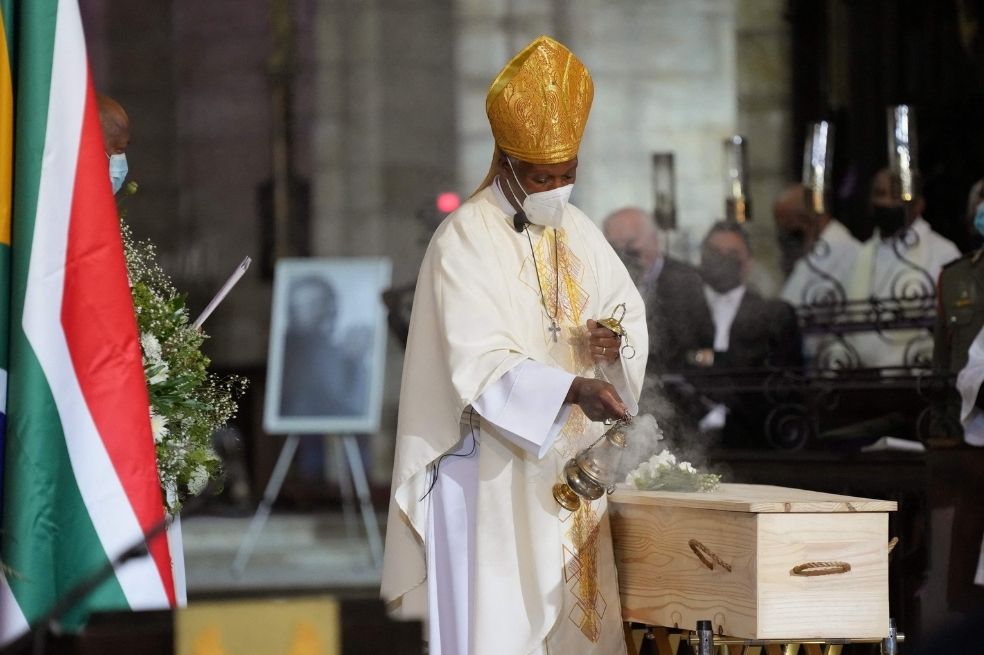 Así fue el modesto funeral de Desmond Tutu, la voz que hizo temblar el apartheid