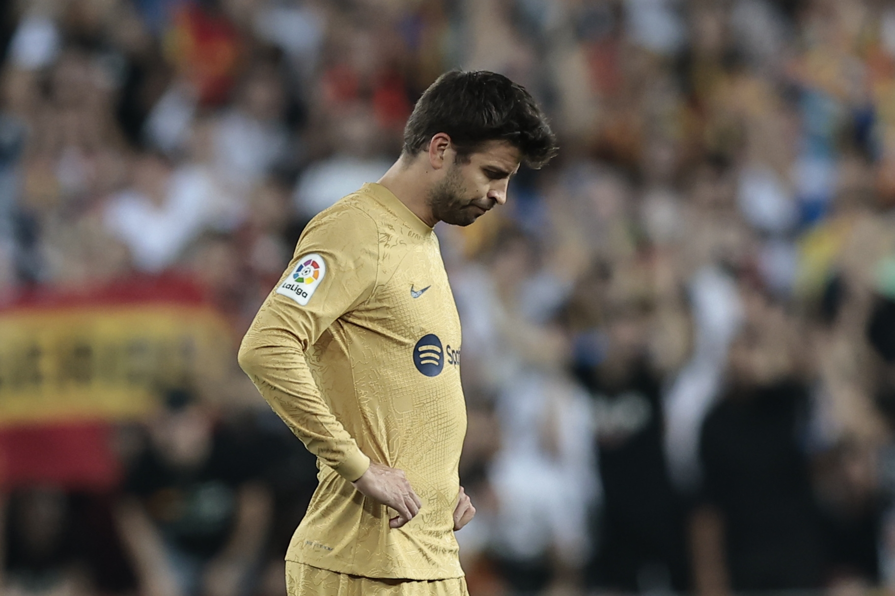 Piqué acaba su relación más duradera. Se va del Barcelona