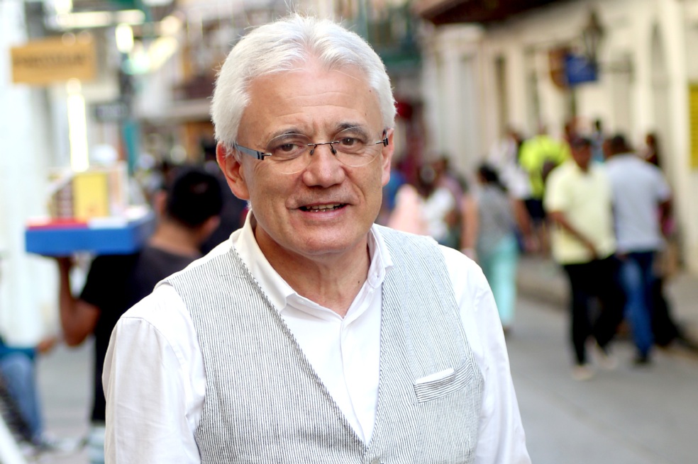 Antonio Miscenà dice que disfruta mucho del clima de enero en Cartagena. 