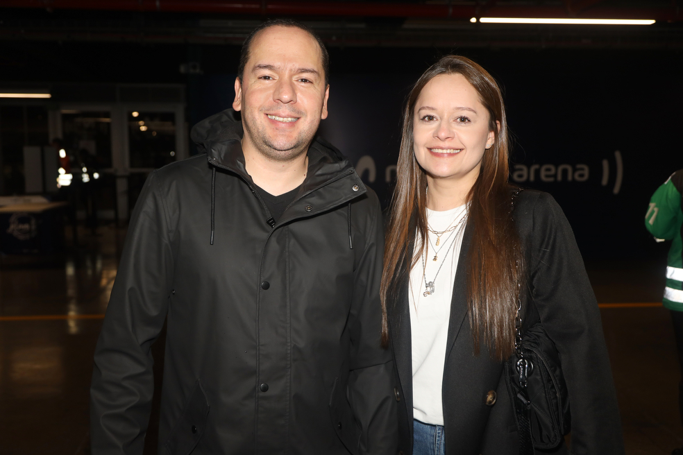 José Luis Balaguera y Ana Ortiz