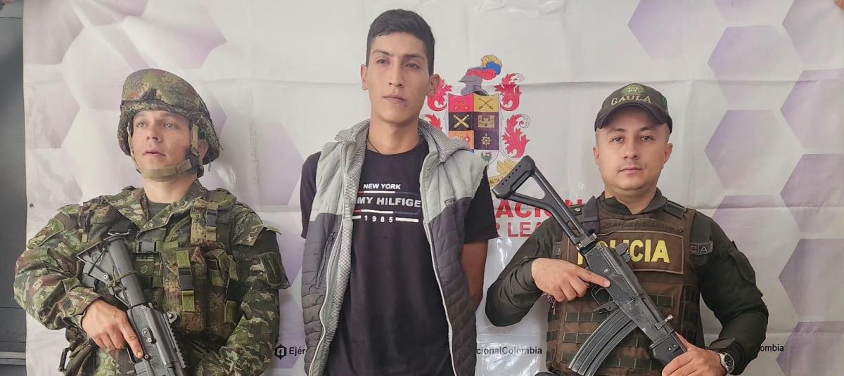 Capturan a presunto disidente FARC que cobraba ‘vacunas’ a productores del Tolima