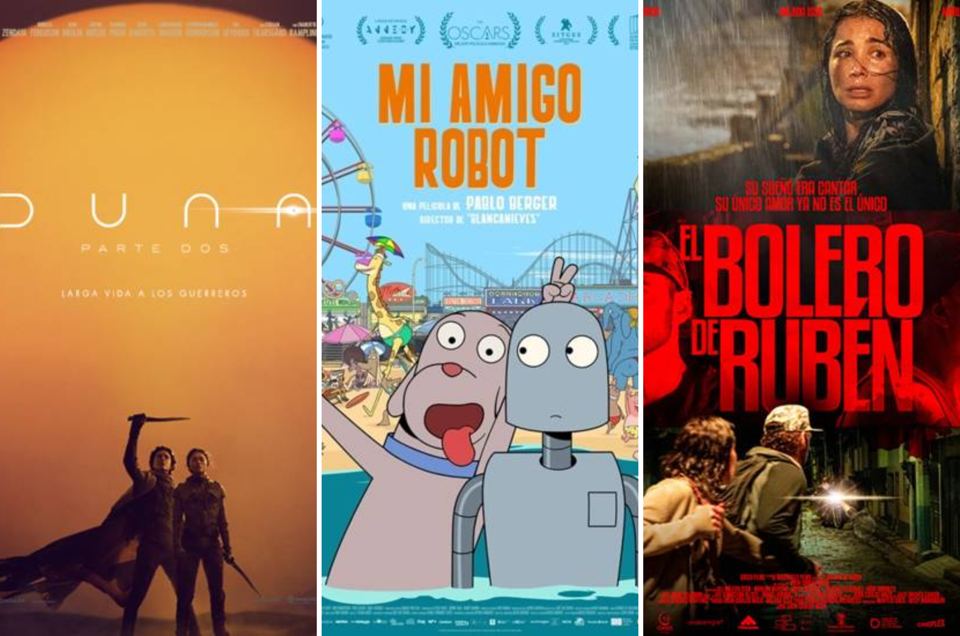 Estrenos en salas de cine para este jueves 29 de febrero