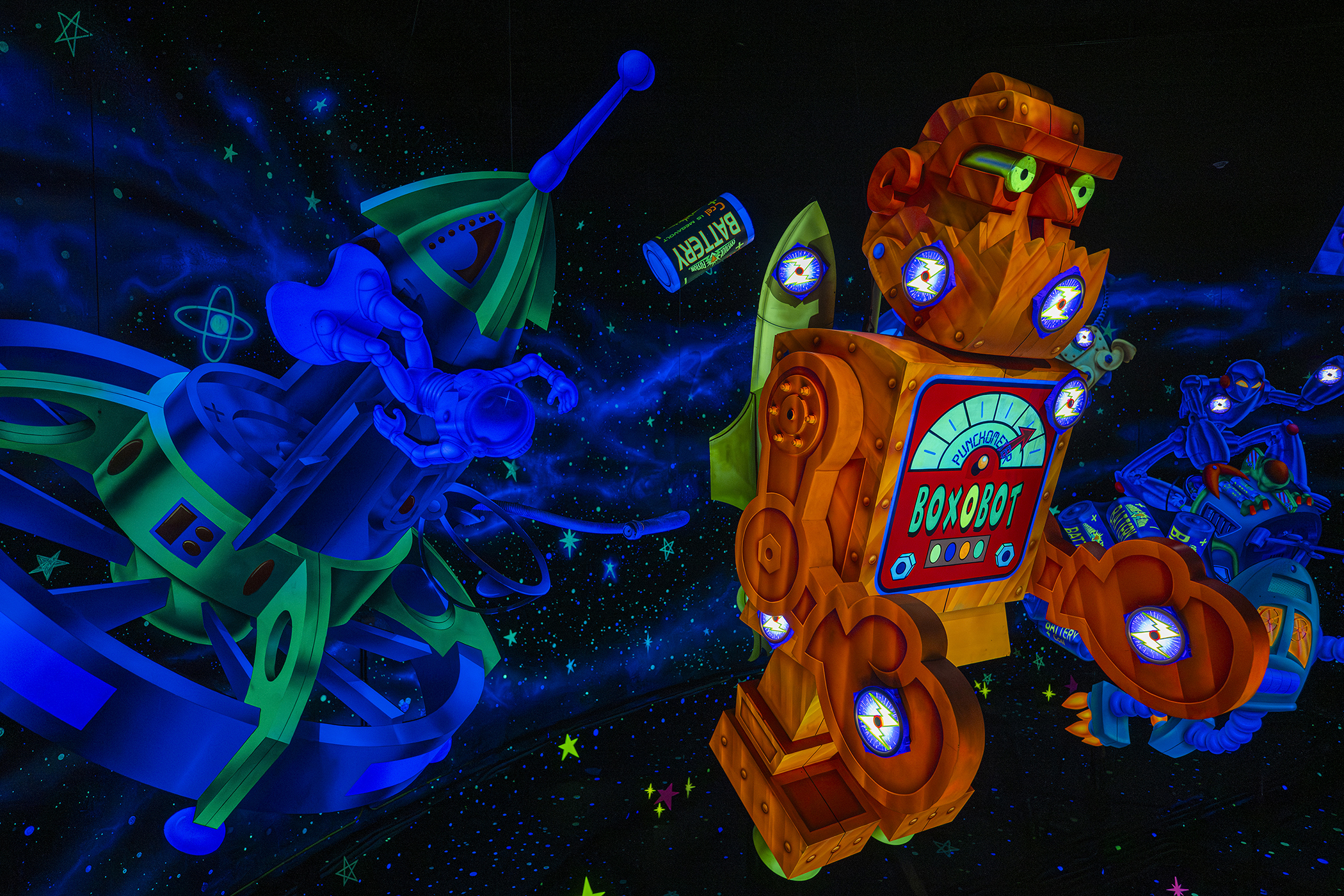 Buzz Lightyear’s Space Ranger Spin se moderniza con nuevos elementos interactivos y mayor precisión en el juego.