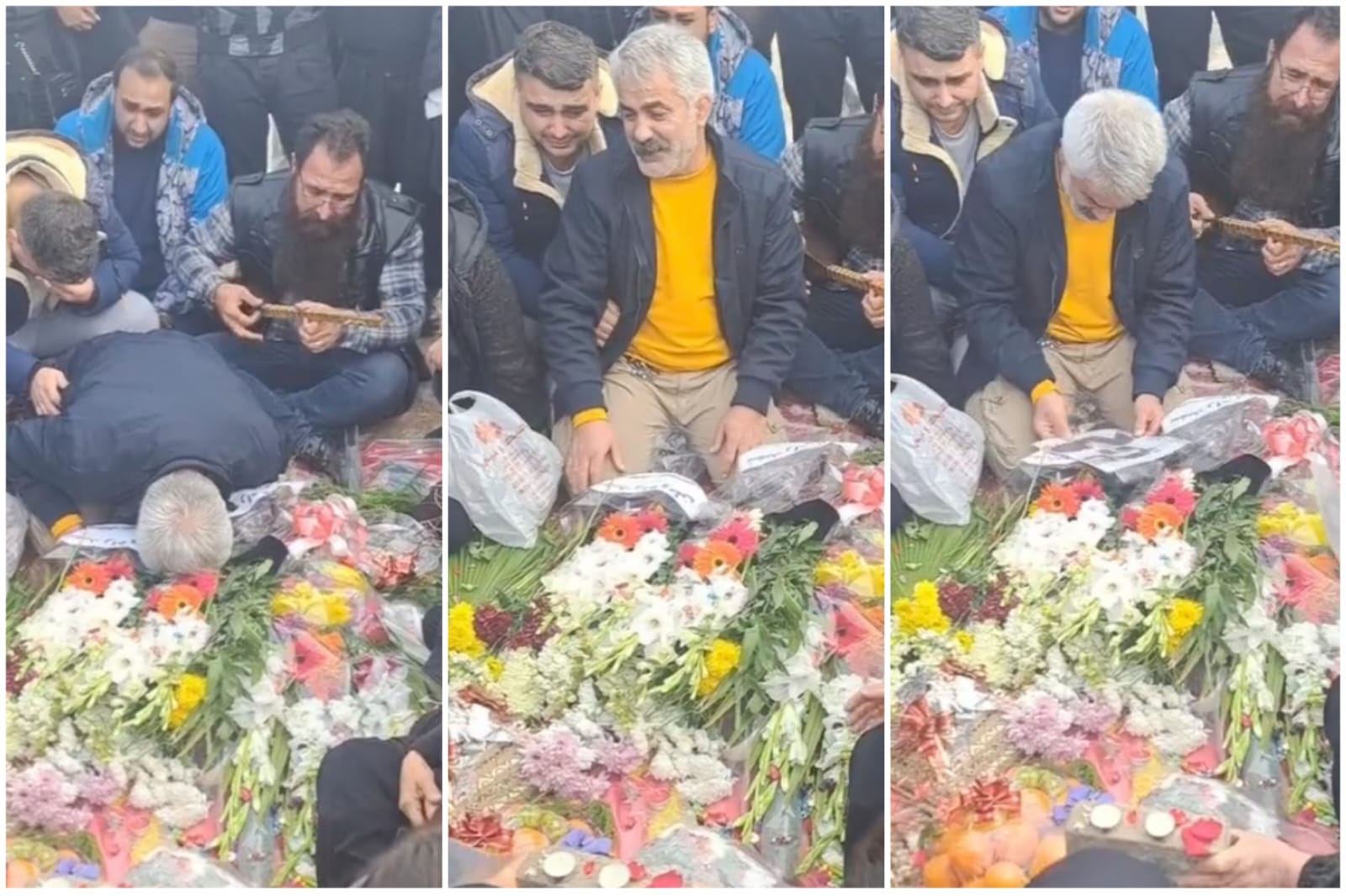 Video: la triste despedida del padre del karateca ejecutado en Irán