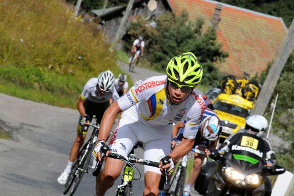 López, líder en el Tour de l’Avenir