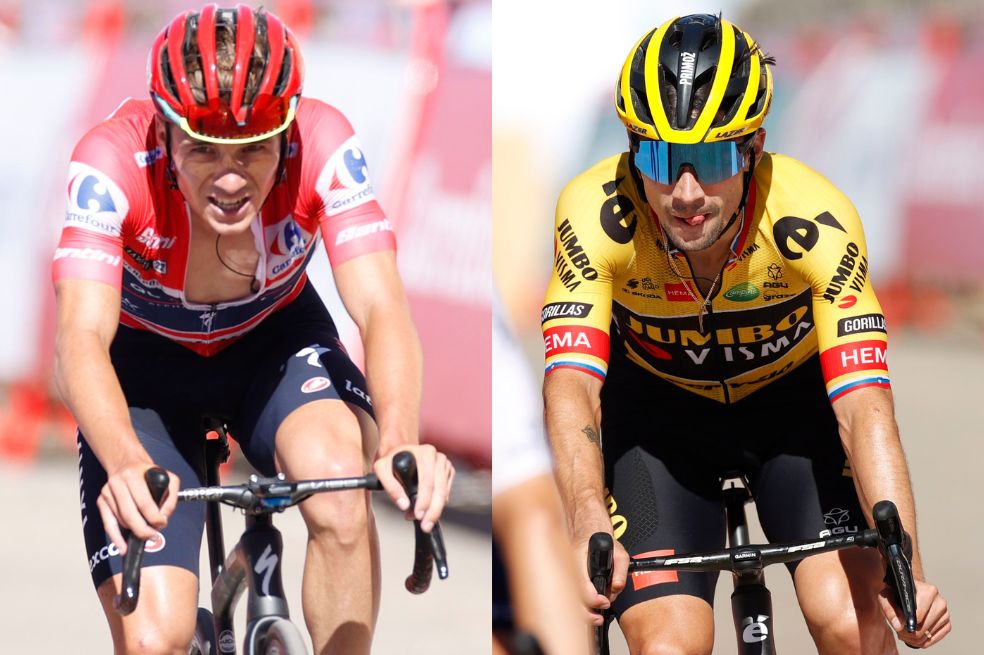Evenepoel vs. Roglic: el futbolista contra el esquiador