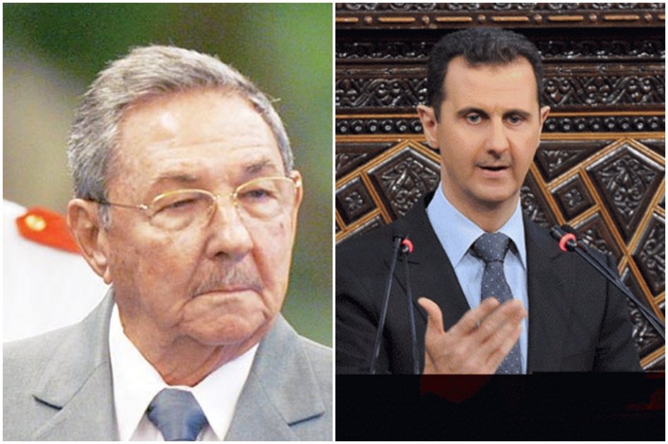 Bashar al Assad le envió un mensaje a Raúl Castro