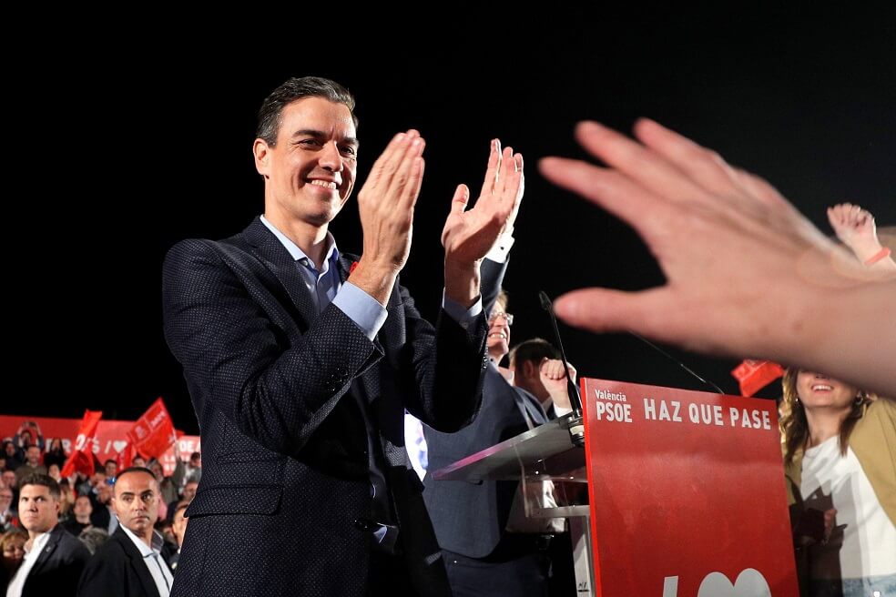 Pedro Sánchez y los socialistas ganan las elecciones en España