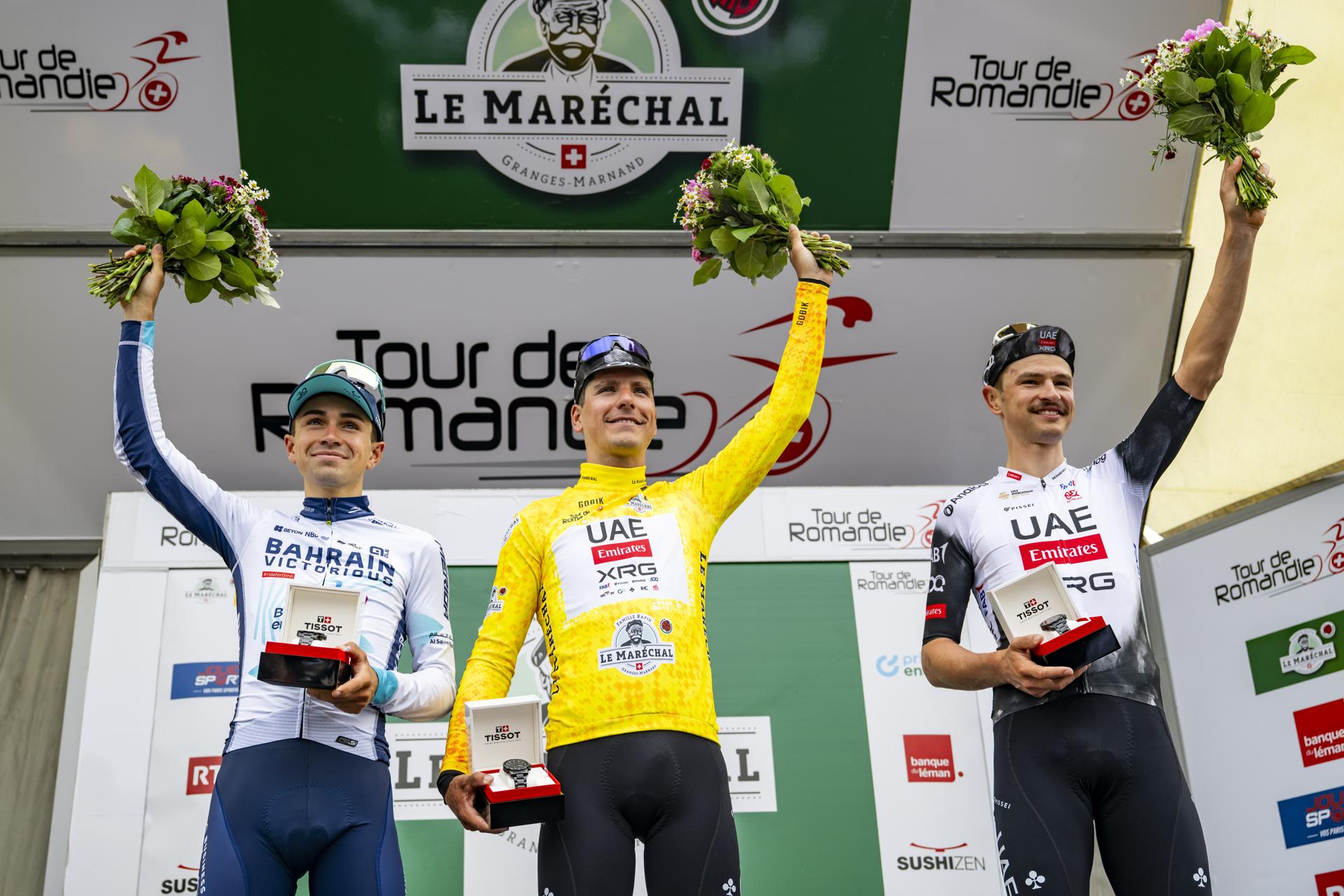 João Almeida, campeón del Tour de Romandía 2025: ¿cómo les fue a los colombianos?