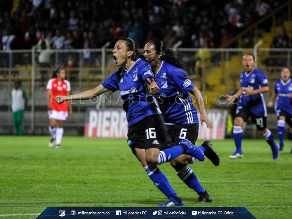 Santa Fe y Millonarios empataron en el primer clásico capitalino femenino