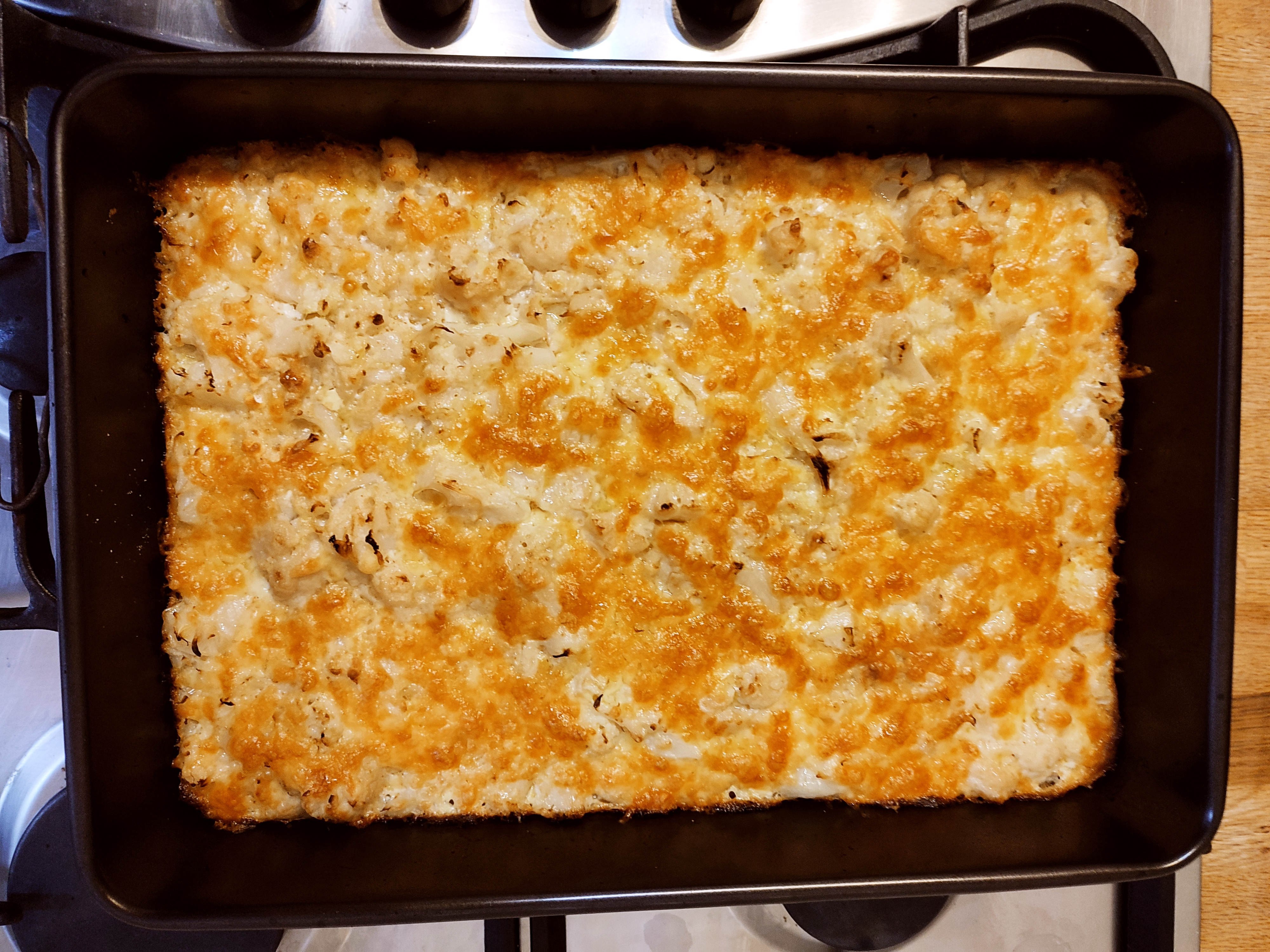 Torta de coliflor gratinada, una receta para descubrir sabores