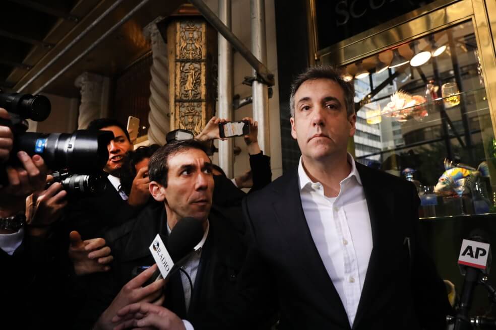 Michael Cohen, exabogado de Trump, ingresa a prisión