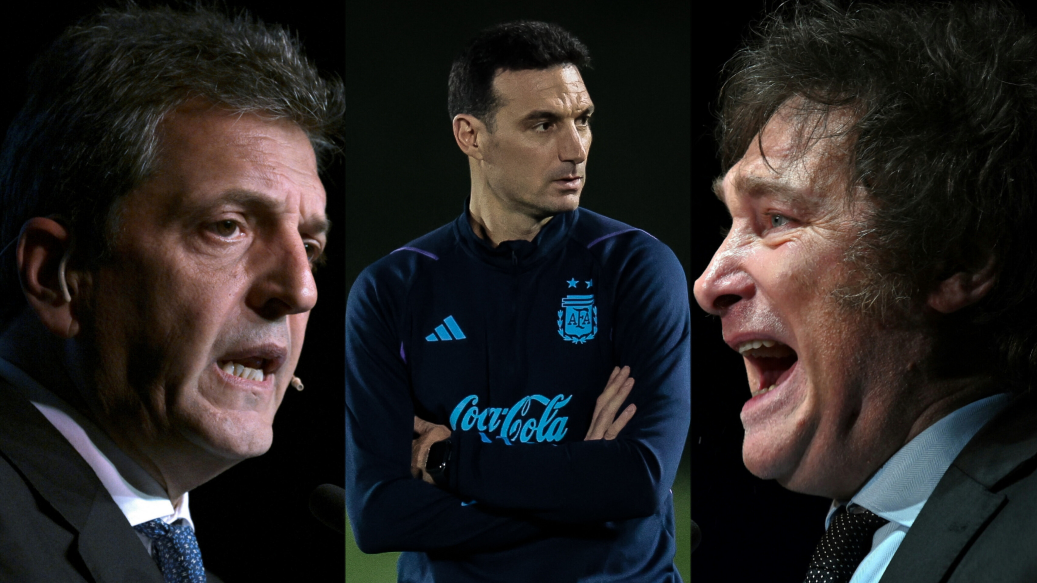 ¿Milei y Massa serían la razón por la que Scaloni dejaría a Argentina? Esto se sabe