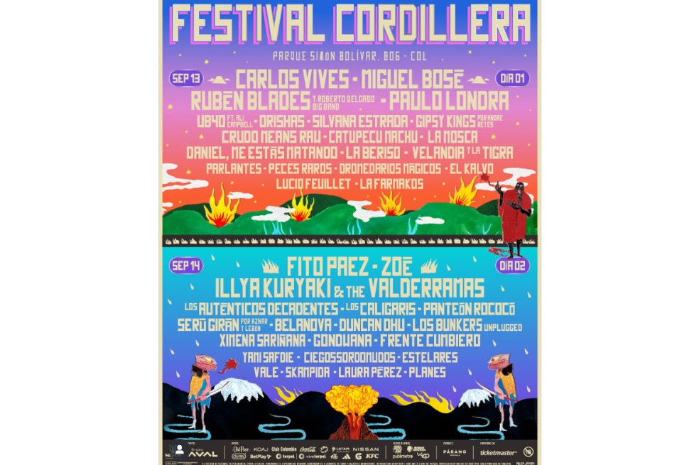 El evento musical se realizará en el Parque Metropolitano Simón Bolívar, en Bogotá. Estos son los cantantes nacionales e internacionales que se presentarán.